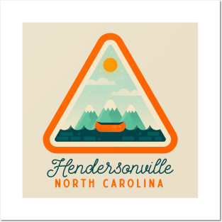 Hendersonville North Carolina NC Tourist Souvenir Posters and Art